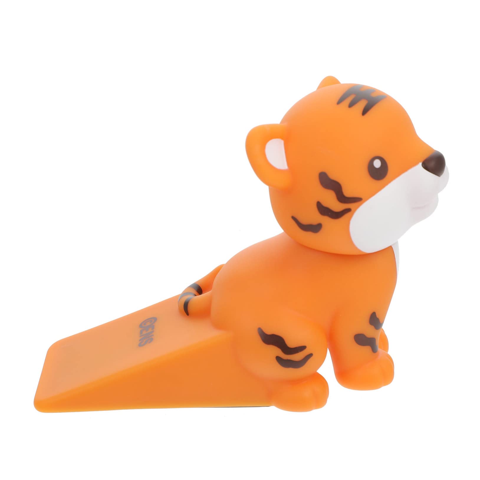 SHINEOFI Tiger Türstopper door stops door wedge abtreter einstellbar Tierbodenstopp Sicherheitstürstopper Stellglied dekorativer Türstopper Tasche Lücke Tür stoppt Haustürstopper PVC Orange von SHINEOFI