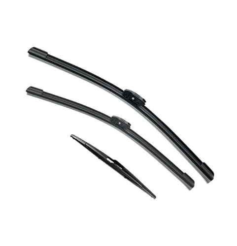 3 Stück 22" 16" 10" Wischer vorne und hinten Wischerblätter for Renault for Dacia for Dokker 2016 2017 2018 2019 2020 Windschutzscheibe Windschutzfenster (Size : Left-Hand Drive) von SHIOFRCN