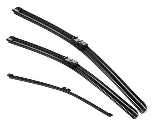 3 Stück 24"+20"+15" Wischerblätter vorne und hinten for X5 E70 2006-2011 2007 Windschutzscheibe Windschutzscheibe vorne und hinten (Size : Right Hand Drive) von SHIOFRCN