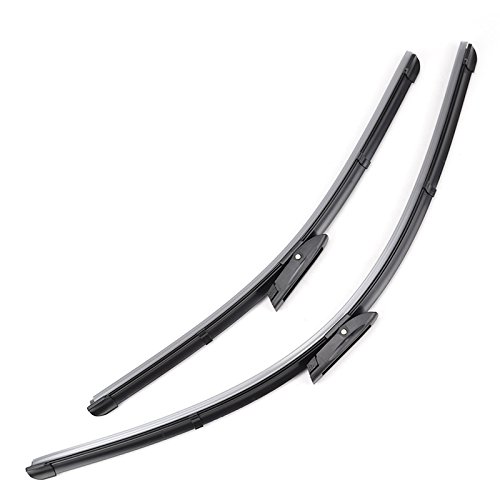 Erick's Wiper LHD Frontwischerblätter for Megane 2 MK2 2006–2008, Windschutzscheibe, Windschutzscheibe, Fenster, Auto, Regenbürsten, 61 cm + 45,7 cm von SHIOFRCN