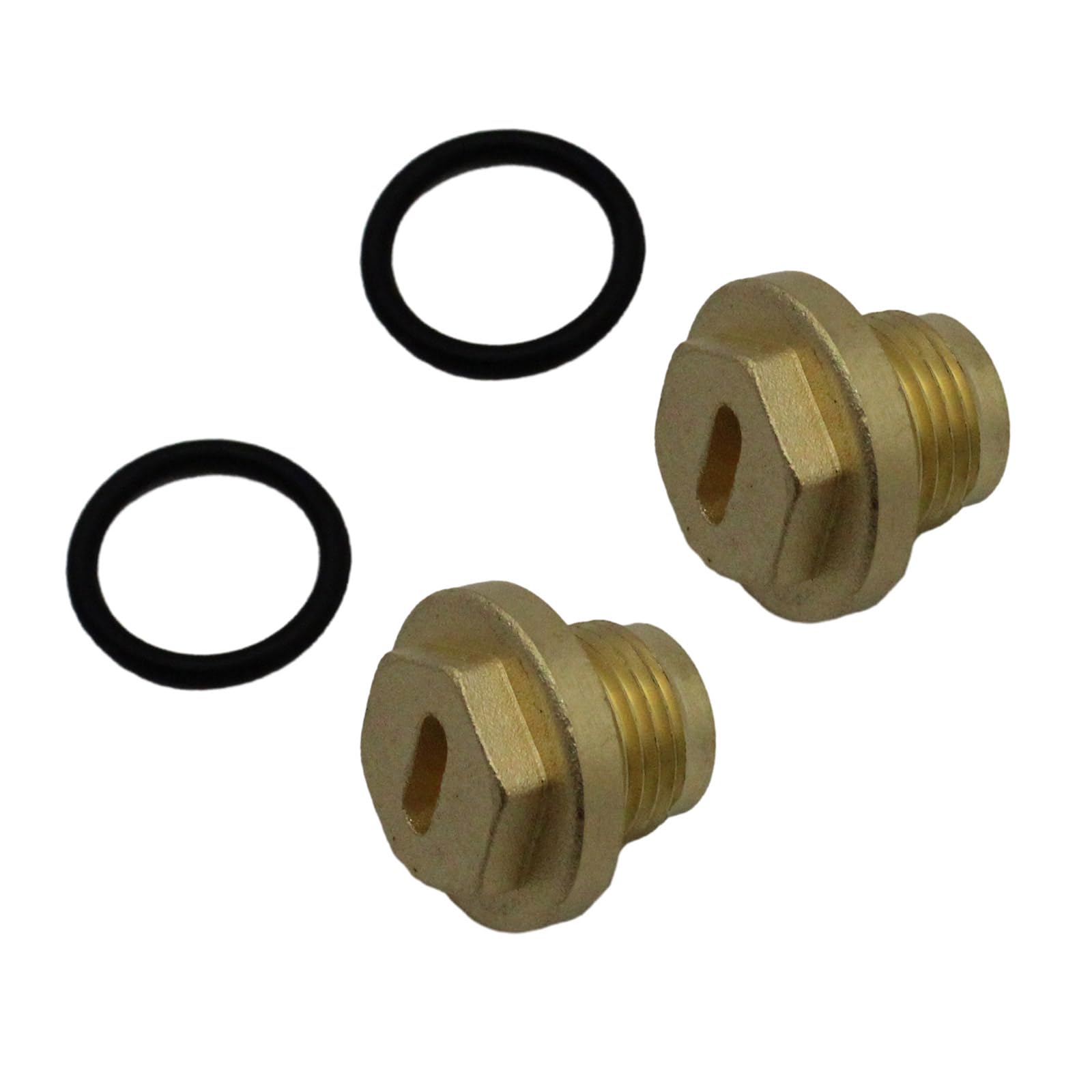 SHITINGRM Differential-Ölablassschrauben, Messing-Ablassstopfen für Vehilce Differentialdichtungsleistungen, ersetzt FK0102 von SHITINGRM