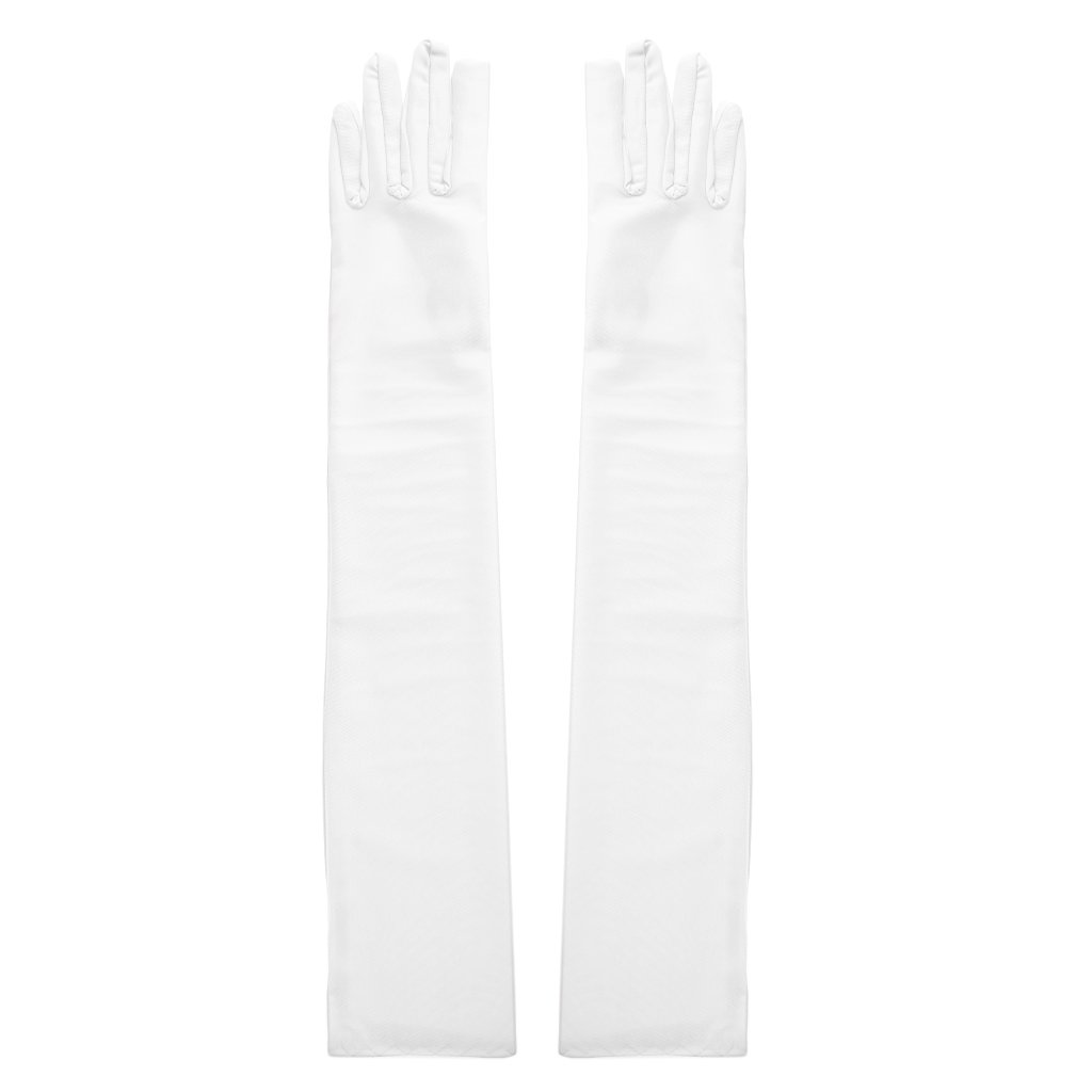 SHITINGRM Lange Ellenbogenhandschuhe für Damen, für Party, Kleid, Abschlussball, Hochzeit von SHITINGRM