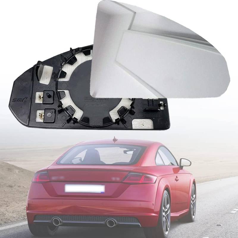 Außenspiegelglas Für Audi TT 2016-2021, Auto Rechts/Links Rückspiegel Glas Beheiztes,Außenspiegel Verstellbar Geeignet,Right von SHIWA