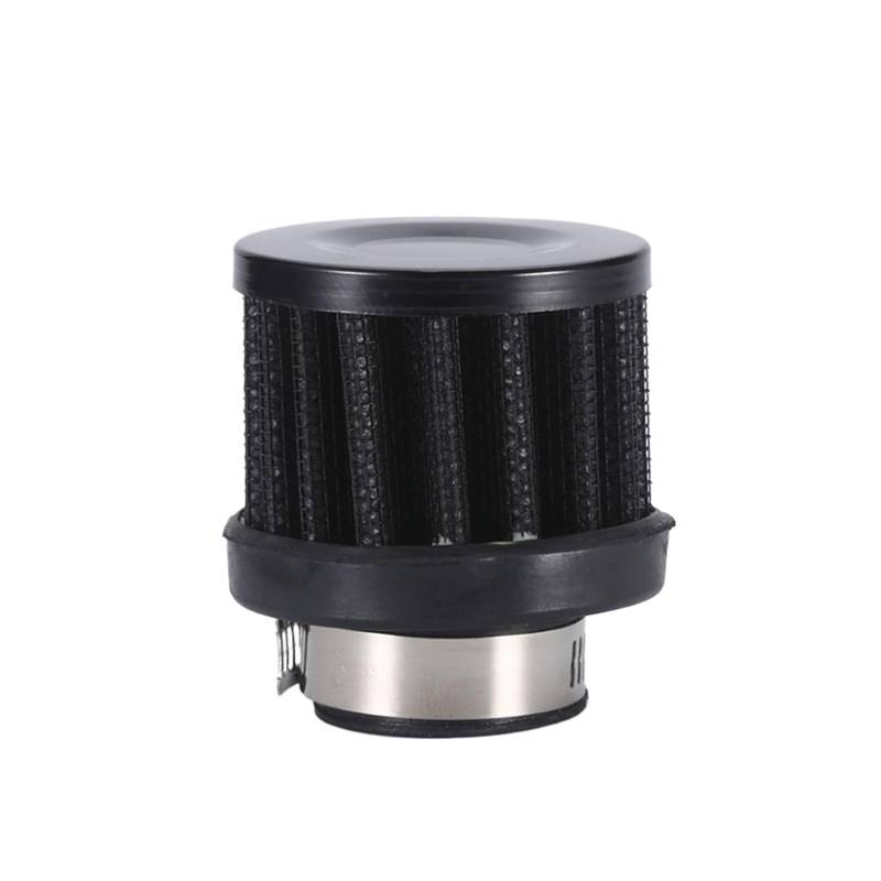 SHIYUNTI R-EP Universal-Luftfilter fürs Auto, 12 mm, 25 mm, kompatibel mit Motorrad-Kaltluftansaugung, Kurbelgehäuse-Entlüftungsabdeckung mit hohem Durchfluss, Mini-Entlüftungsfilter(25MM-BLACK) von SHIYUNTI