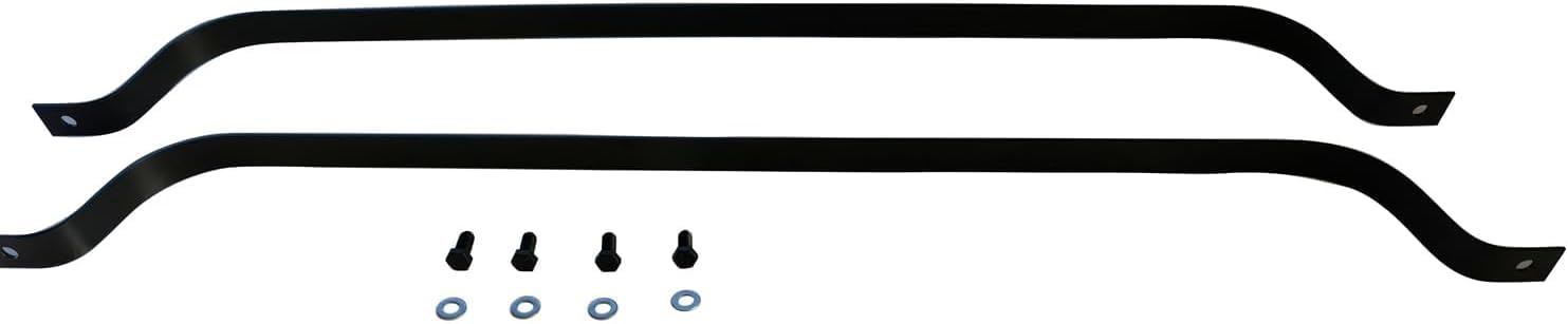 SHLPDFM 2 x Halteband Kraftstoffbehälter Tankband Tankhalterung mit Schrauben Set für Renault Trafic Vauxhall Vivaro N-i-ss-a-n Primastar 1.9 2.0 2.5 2001-2014 von SHLPDFM