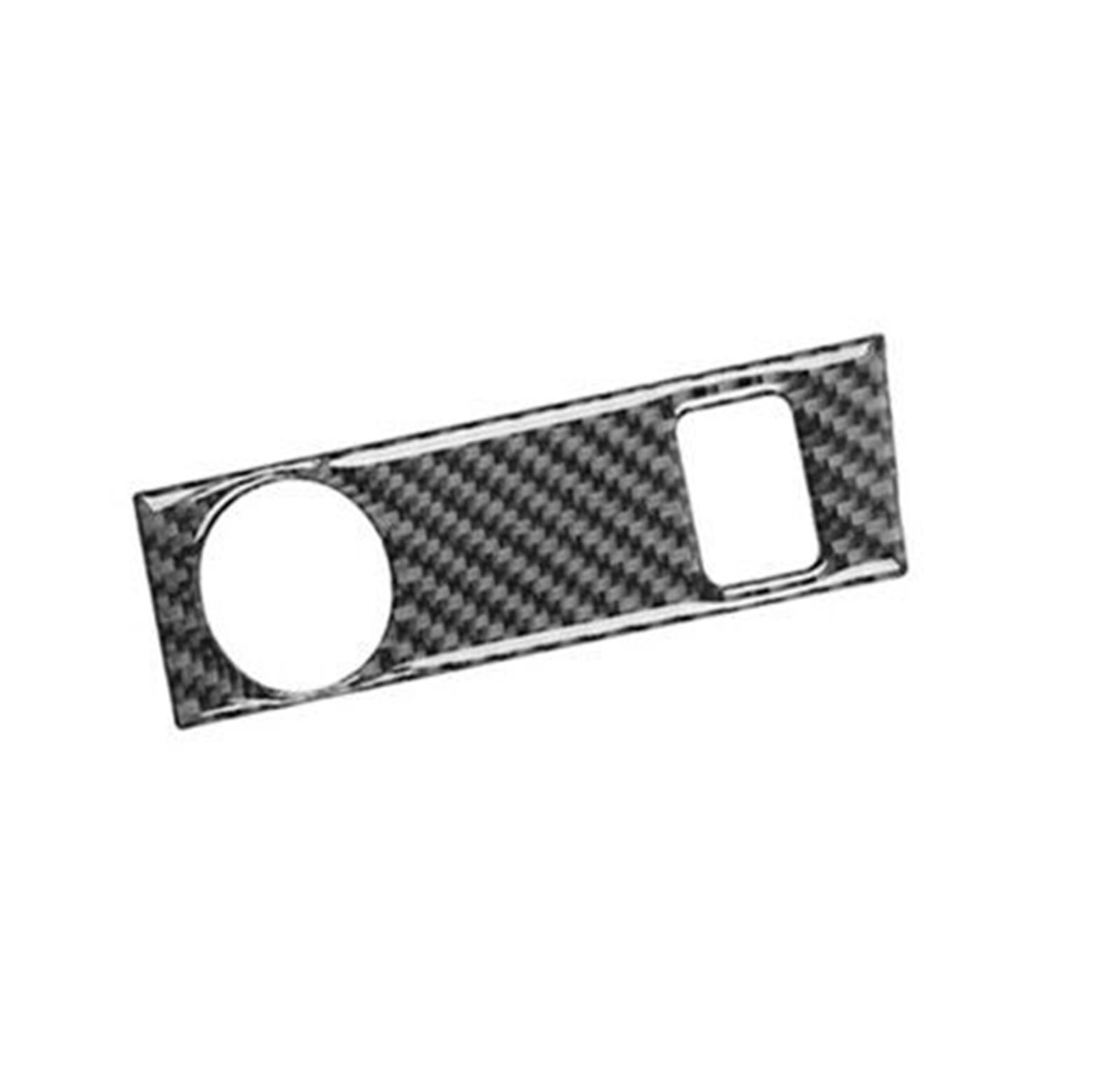 Auto Innenstyling Zigarettenanzünder-Panel-Abdeckung, Kohlefaser-Aufkleber Für Je&tta 11–14 von SHOUXI