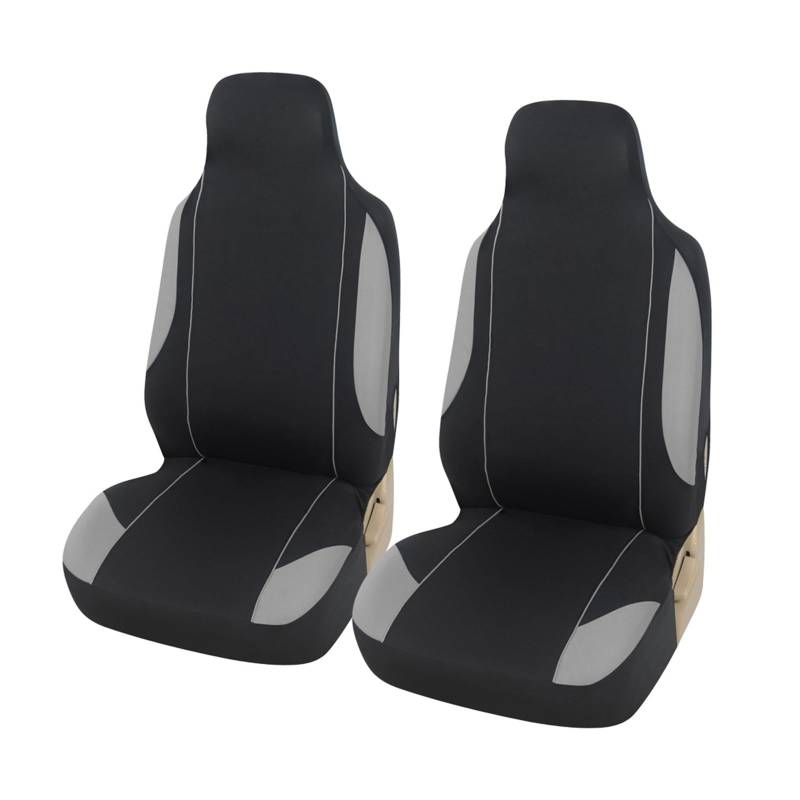 SHOUXI Vordersitzbezüge 2PCS Vordersitzbezug 5 Farben Universal-Sitzbezüge Auto-Styling(EIN) von SHOUXI