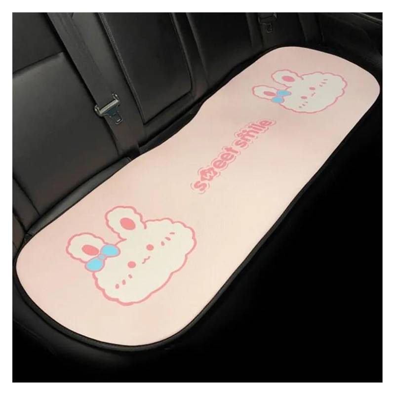 SHOUXI Vordersitzbezüge Mode Cartoon Bär EIS Seide Butt Pad Atmungsaktive Anti-Skid Auto Sitzkissen Matte Auto Liefert(Rear A) von SHOUXI