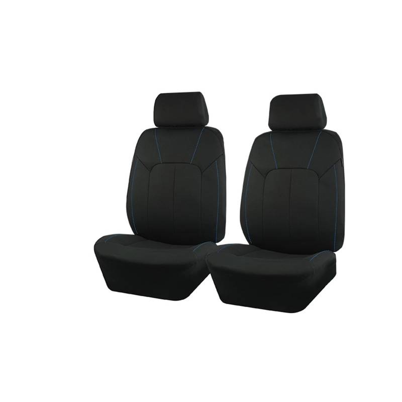 Vordersitzbezüge Universeller Autositzbezug, Komplettes Set, Unisex-Zubehör, Innenausstattung, Sitzschutz Für Auto, SUV, Van(Blau,2 Front Seat) von SHOUXI