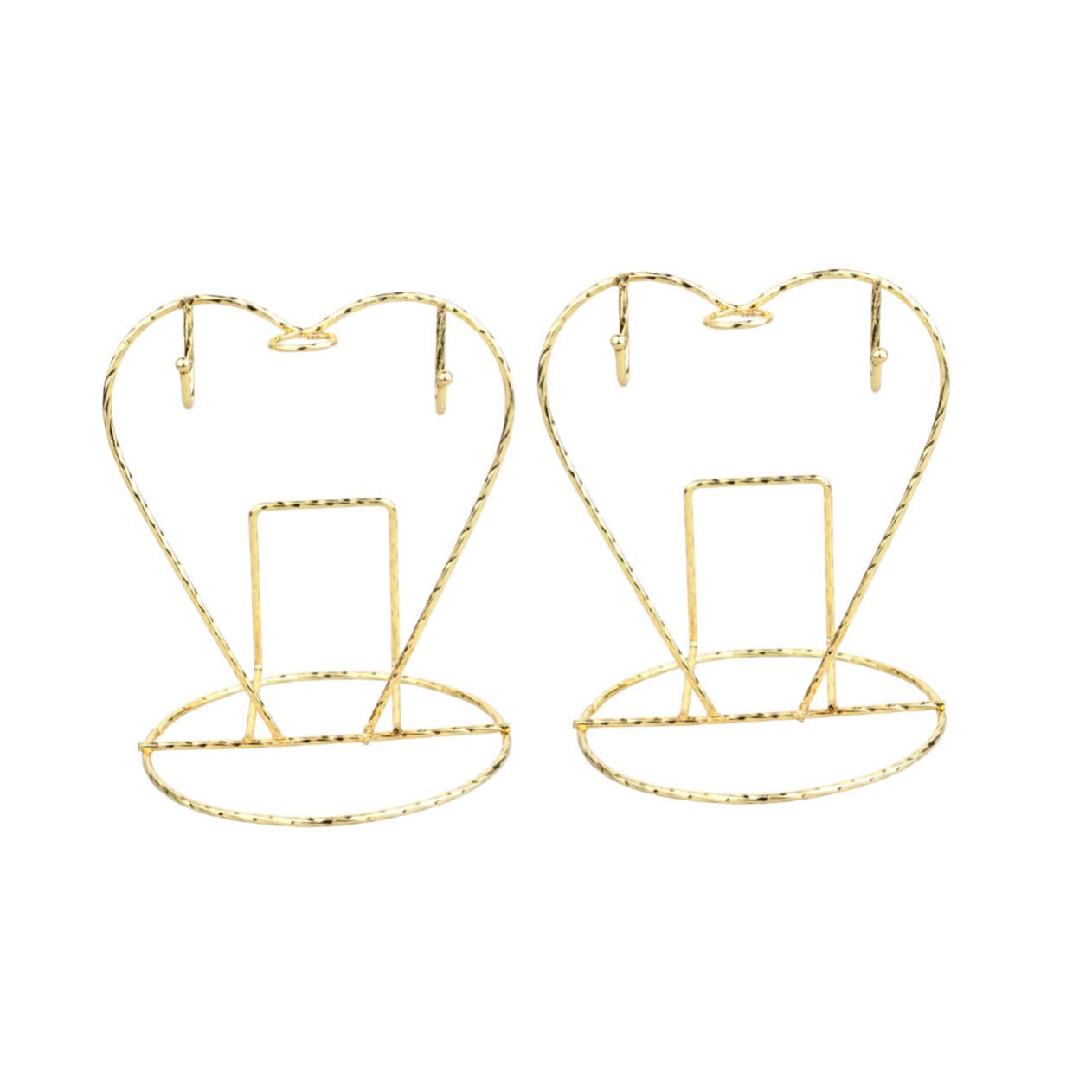 SHOWERORO 2st Becher Zum Aufhängen Becherhalter Tassenhalter Becherbaum Flach Organizer Für Teetassen Und Untertassen Tasse des Bösen Blicks Halter Für Kaffeetassen Tassenständer Golden von SHOWERORO