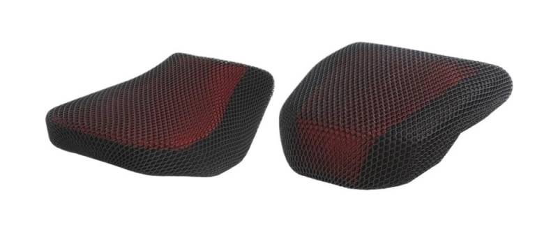 Mesh Sitzbezug Sitzkissen Motorrad Anti-Slip Mesh Stoff Sitzbezug Atmungsaktive Kissen Für R1200GS R 1200 GS LC ADV Abenteuer R1250GS Sitzkissen von SHSUBF