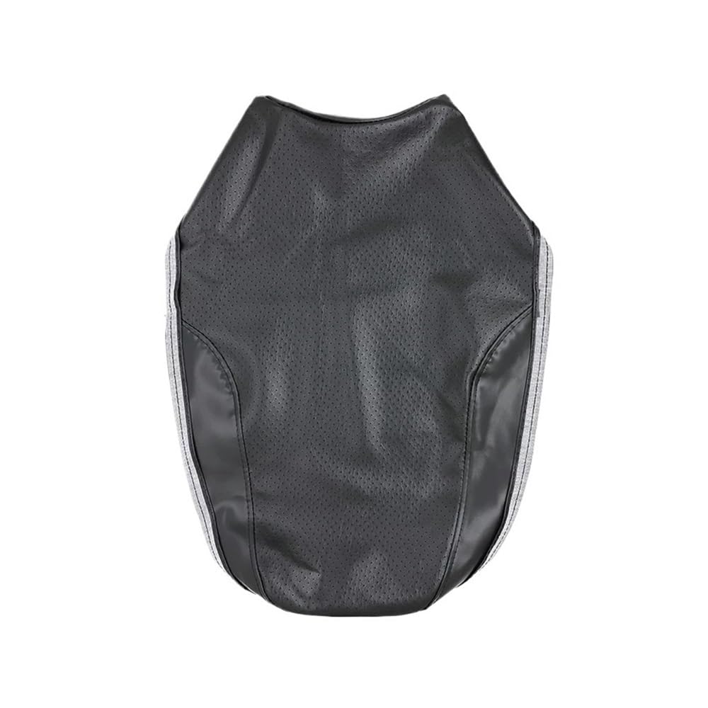 Mesh Sitzbezug Sitzkissen Motorrad Kissen Sitzbezug Für Yam&aha YBR 125 YBR125 2005-2009 Nylon Stoff Sattel Sitzbezug PU Leder Pad Protector von SHSUBF