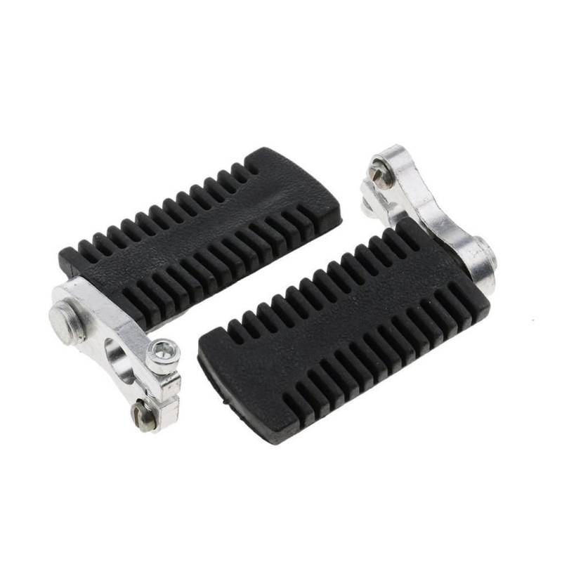 Motorrad Fußrasten 2 PCS Motorrad Fußstützen Pedale Fußrasten Für 47cc 49cc Mini Pocket Bike Motorrad Teile Motorrad Fußrasten Pegs von SHSUBF