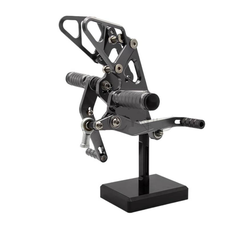 Motorrad Fußrasten Einstellbare Fußrastenanlage Für Yam&aha MT-07 FZ07 MT07 2013-2023 XSR700 2015-2023 Motorrad Fußrastenanlage Hinten Sets Fußrasten Pedal Fußstütze von SHSUBF