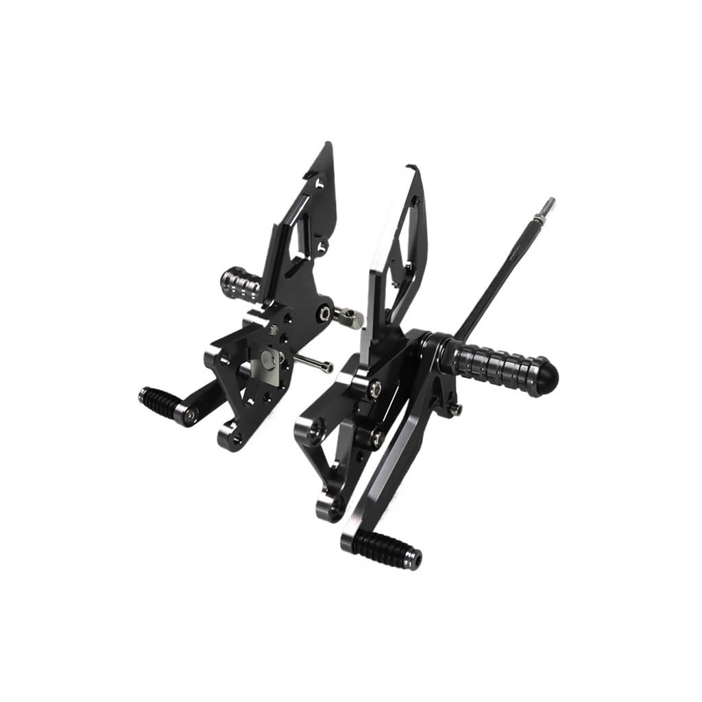 Motorrad Fußrasten Motorrad Einstellbare Fußrastenanlage Fußrasten Für Yam&aha YZF-R25 YZF-R3 MT-03 MT-25 2014-2020 Hinten Sets Fuß Pedal Montage Fußrasten von SHSUBF