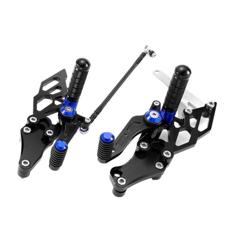 Motorrad Fußrasten Motorrad Einstellbare Hinten Set Fußrasten Pedal Fußstütze Fußrastenanlage Für Yam&aha YZF R15 YZF-R15 YZFR15 V3 2017 2018 2019 2020 von SHSUBF