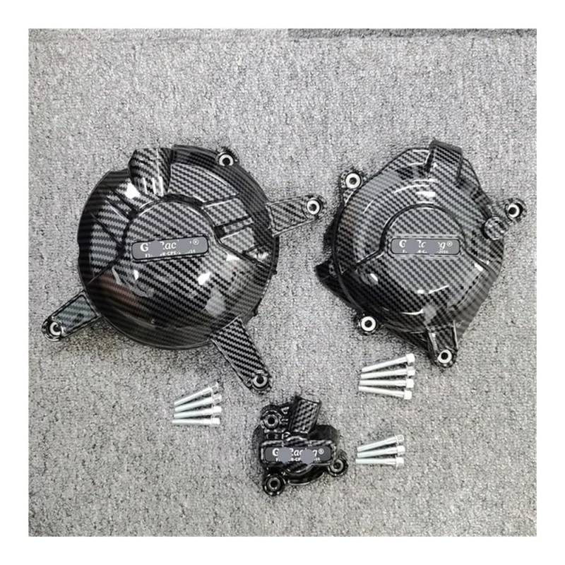 Motorradmotoren Statorabdeckung R3 MT03 Motorräder Motor Abdeckungen Protektoren Für Yam&aha YZF-R3 YZF-R125 MT-03 2014-2022 Schutz Set Fall von SHSUBF