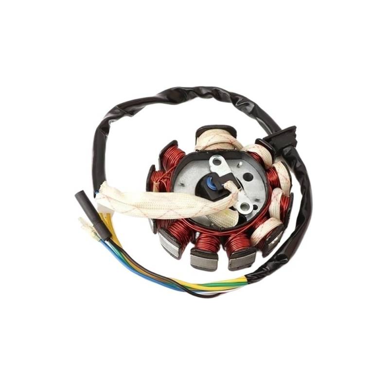 Spule Magneto Zündspule 11 Pole DC Zündung Stator Magnetische Spule Generator Für GY6125cc 150cc Spulen Zündung Stator Magneto Motorrad Zubehör von SHSUBF