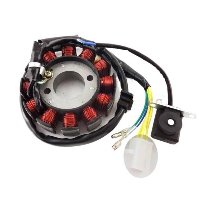 Spule Magneto Zündspule 12 Spulen 5 Draht Motorrad Zündung Stator Magneto Für GY6 125 150 Cc Motor Chinesischen Zündung Stator Magneto von SHSUBF