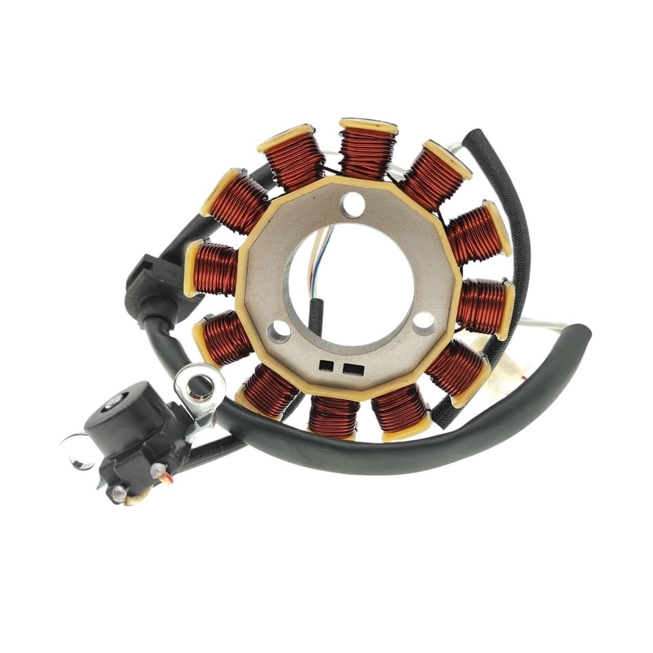 Spule Magneto Zündspule Für Yam&aha MIO125 Motorrad Zündspule Stator Generator Spulen Zündung Stator Magneto Erhöht Stator Dichtung von SHSUBF