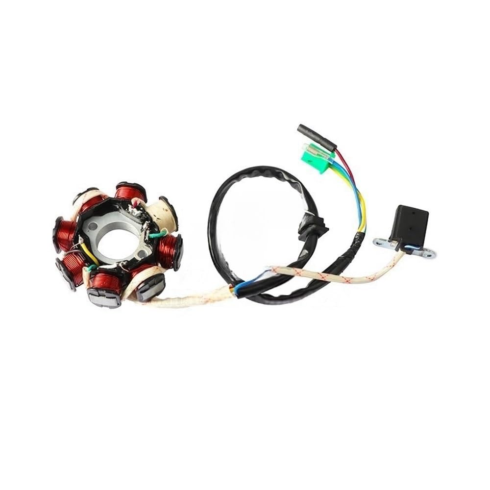 Spule Magneto Zündspule Motorrad 8-Stufen Spule Magnetische Lichtmaschine Stator Für GY6 125cc 150cc 152QMI 157QMJ Spulen Zündung Stator Magneto Motor von SHSUBF