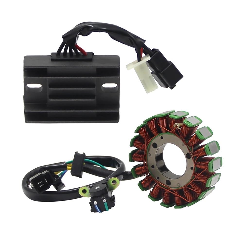 Spule Magneto Zündspule Motorrad Gleichrichter + Stator Spule Generator Stator Zündspule Für Su&zuki GS125 GN125 TU125 GS 125 GN 125 TU 125 von SHSUBF