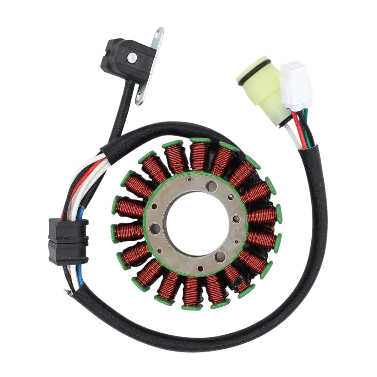 Spule Magneto Zündspule Motorrad Magneto Stator Spule Für Yam&aha ATV Krieger 350 YFM350X Raptor 350 YFM350R 5NF-81410-00 YFM350 RX Magneto Stator von SHSUBF