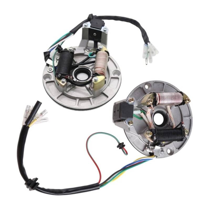 Spule Magneto Zündspule Motorrad Stator Spule Spule Rotor Ersetzt Zündung Magneto Stator Spule Magneto Generator Stator Spule Zündung Für 70cc 90cc 110cc 125cc von SHSUBF