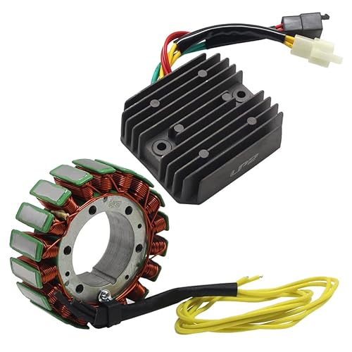 Spule Magneto Zündspule Motorrad Zündung Magneto Stator Spule & Spannungsregler Gleichrichter 12V Set Für Hawk NT650 NT 650 GT 1988 1989 1990 1991 von SHSUBF