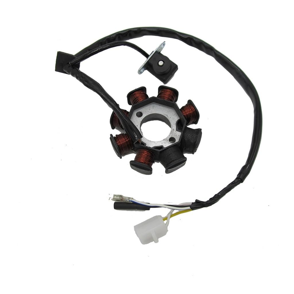 Spule Magneto Zündspule Universal Motorrad 8 Pole Magneto Stator Für GY6 50 50cc Spule Alternato Zündspule Stator Magneto Stator Platte Zündspule von SHSUBF