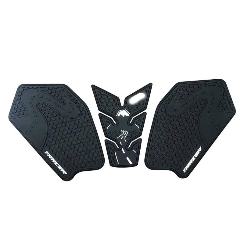 Tankpad Aufkleber Für YA&MAHA TRACER700 Tracer 700 Tracer 7 GT MT-07 2020 2021 Motorrad Nicht-Slip Seite Kraftstoff Tank Aufkleber Pad Gummi Aufkleber von SHSUBF