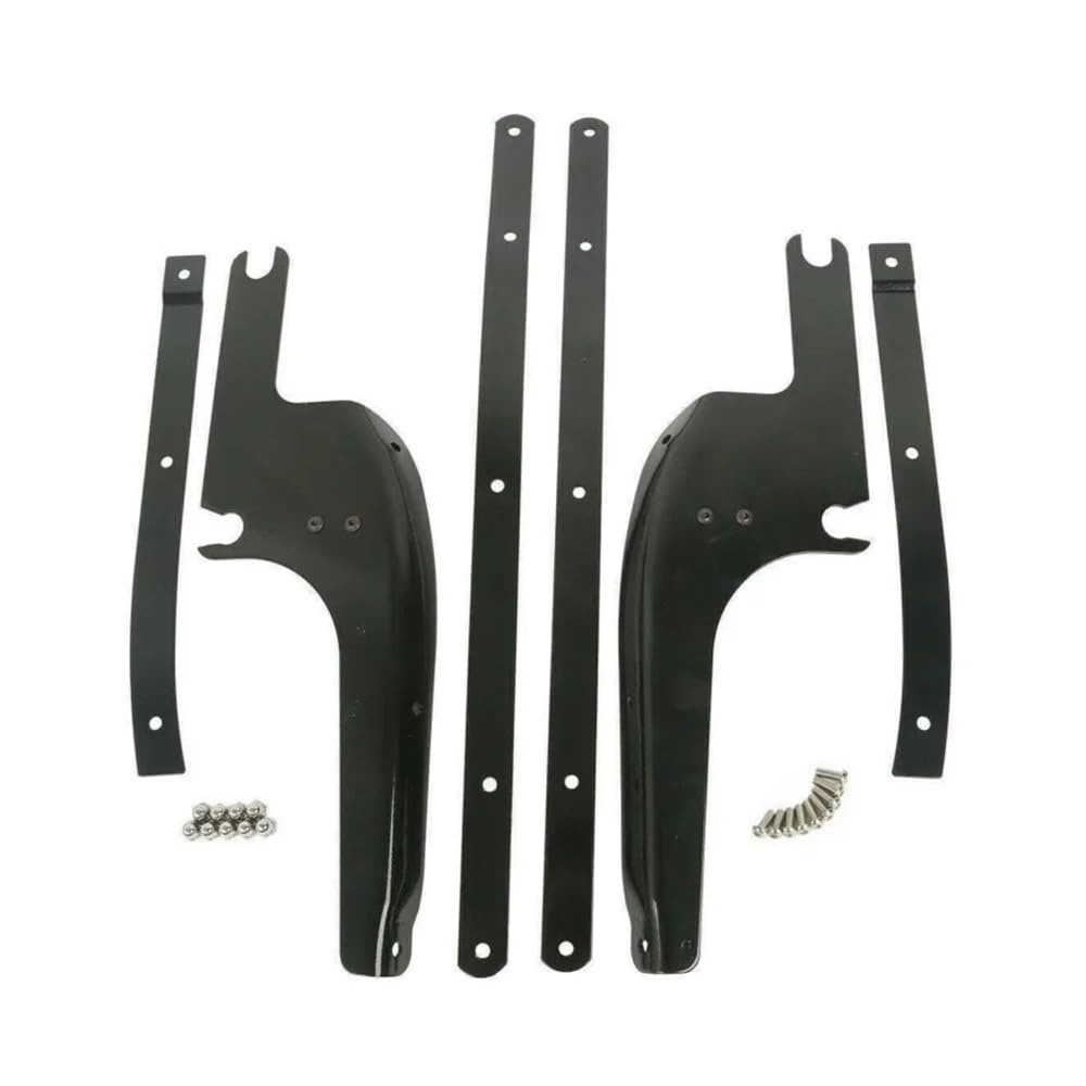 Windabweiser Clip-on Abnehmbare Motorrad-Windschutzscheiben-Windschutzhalterungs-Kits Für Ha&rley Für Touring Road King Classic FLHR FLHRCI 1994-2022 2021 2019 von SHSUBF