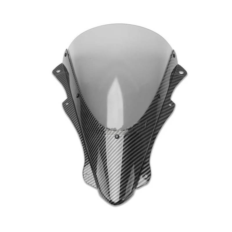 Windabweiser Clip-on Carbon Faser Für Kaw&asaki Ninja ZX-4R ZX-4RR ZX4R ZX4RR 2023 Sport Frontscheibe Windschutzscheibe Verkleidung Windschutzscheibe von SHSUBF