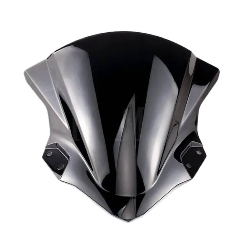 Windabweiser Clip-on Für Kaw&asaki Ninja400 Ninja250 Ninja 400 250 2018 2019 2020 2021 2022 Schwarz Motorrad Windschutzscheibe Windschutz Verkleidung von SHSUBF