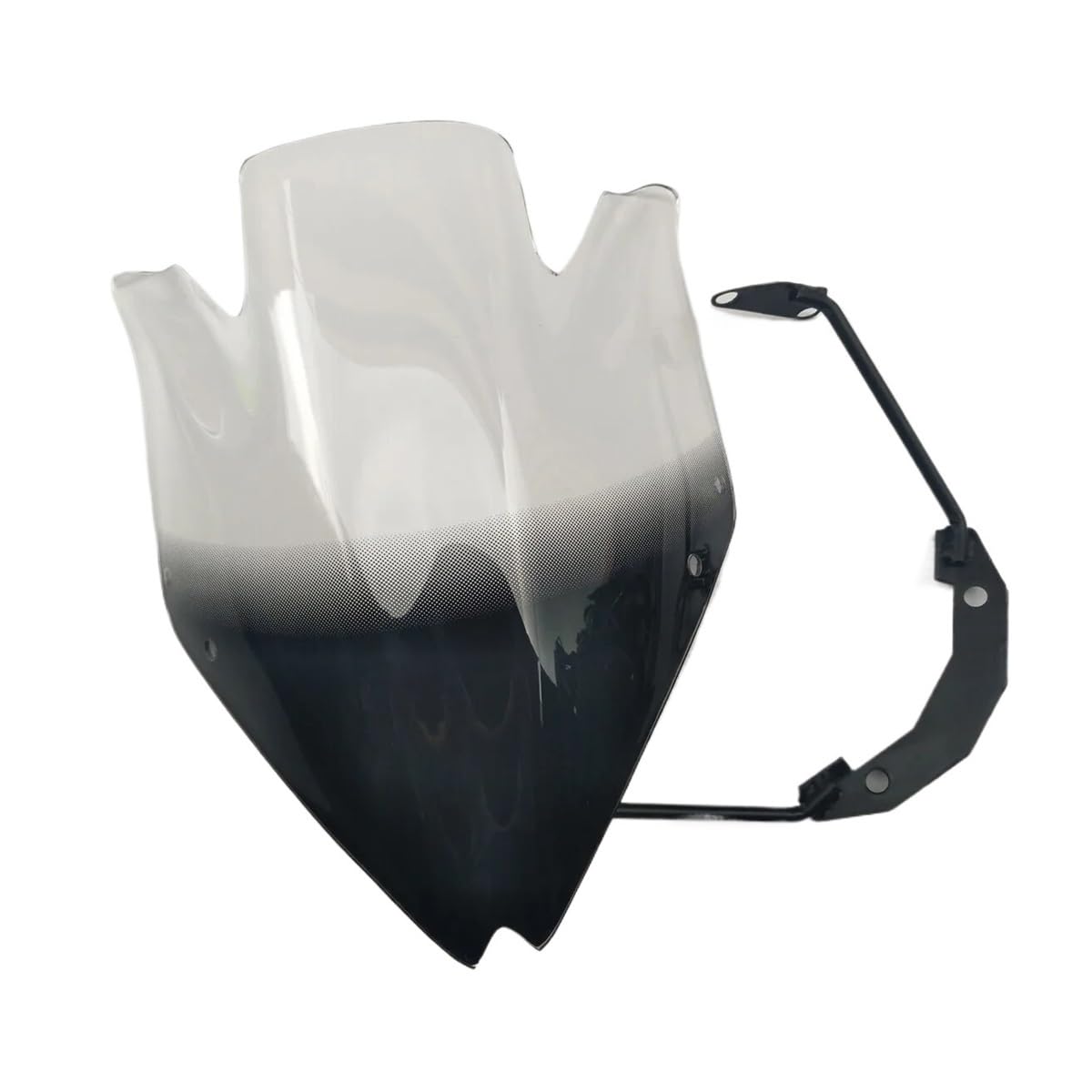 Windabweiser Clip-on Motorrad Für Kaw&asaki Z750 Z750R Windschutzscheibe Wind Deflectore Windschutzscheibe Blase Schwarz Windschutzscheibe Spoiler von SHSUBF