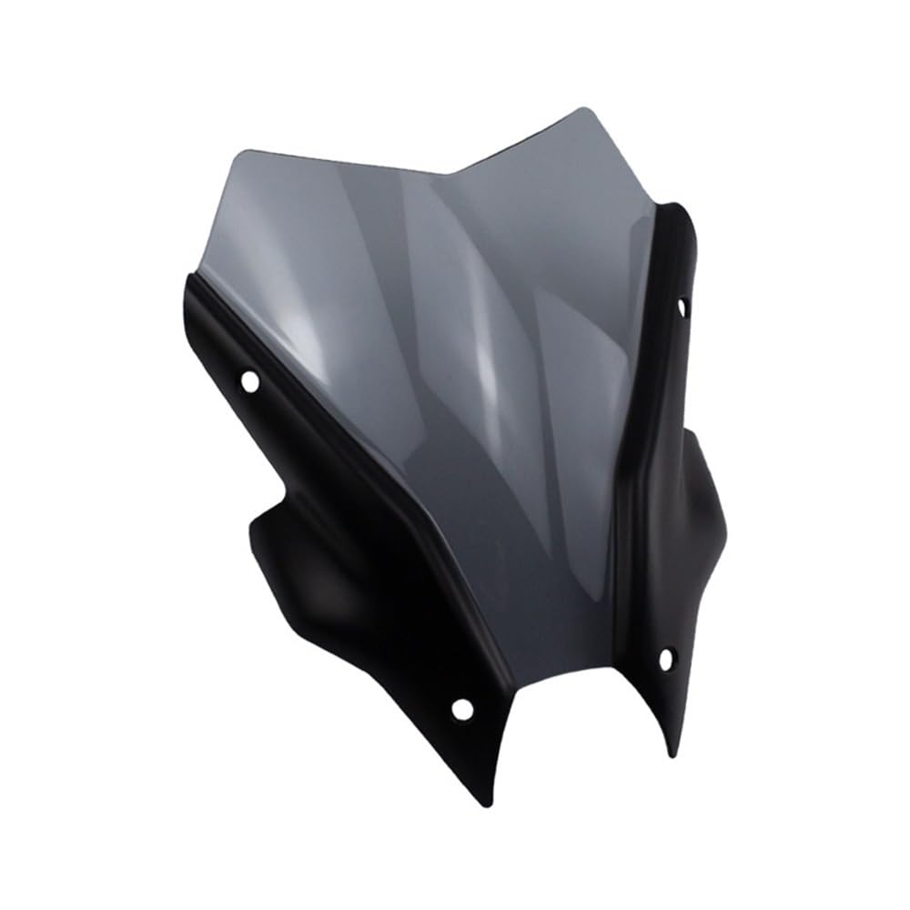 Windabweiser Clip-on Motorrad Schwarz Windschutzscheibe Sport Windschutzscheibe Visier Für Yam&aha MT-09 21-22 MT09 2021 2022 FZ09 FZ-09 von SHSUBF