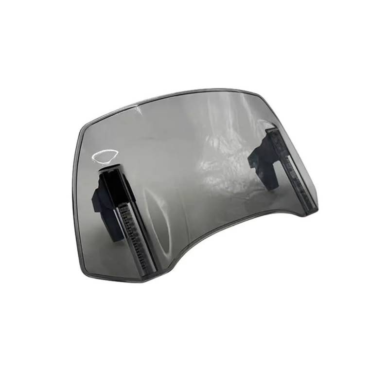 Windabweiser Clip-on Motorrad Verstellbarer Windschutzscheiben-Windabweiser, Universelle Motorrad-Spoiler-Windschutzscheibe von SHSUBF