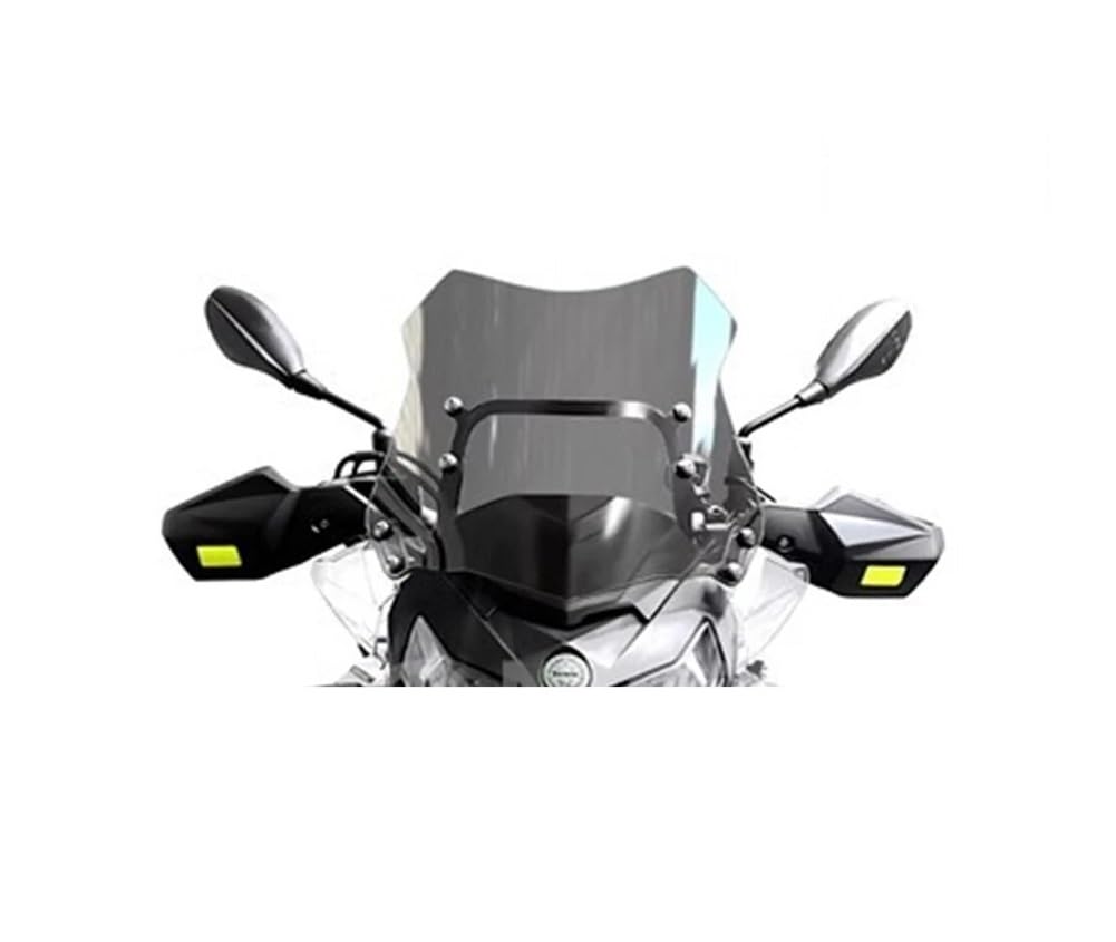 Windabweiser Clip-on Motorrad Windabweiser Windschutzscheibe Windschutzscheibe Für TRK502 TRK 502x Grau 38CM/41cm47cm von SHSUBF