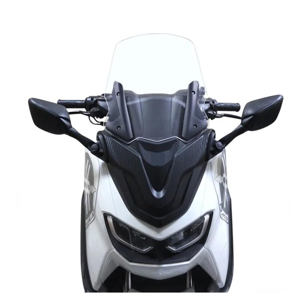 Windabweiser Clip-on Motorrad Windschutzscheibe Windschutz Windabweiser Für Nmax155 Nmax 150 NMAX Nmax125 Nmax155 Nmax 2020-2023 von SHSUBF