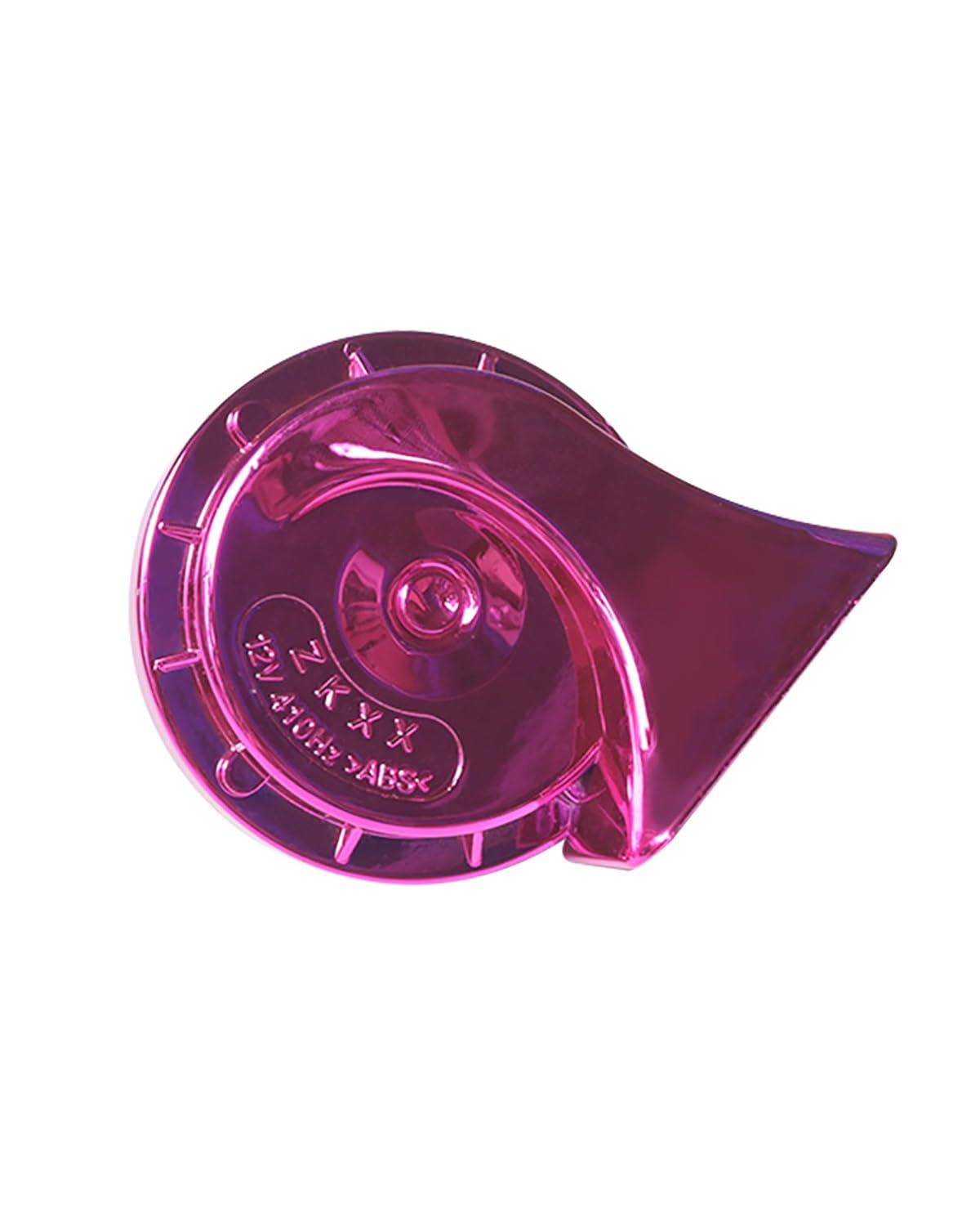 Auto Horn 12V Schneckenfarben-Hornhochtöner Universal 300DB Verzinktes Wasserdichtes Elektrisches Autohupe mit Kompressor Lufthorn(Pink) von SHUGWA