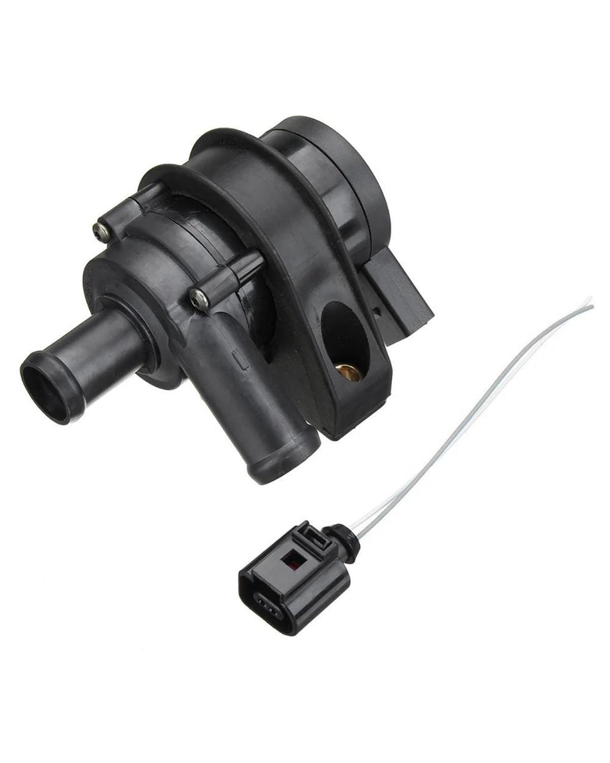 Auto-KüHlwasserpumpe Für Jetta Für Golf Für GTI Für Passat Für CC Auto Motor Kühlwasser Pumpe Verbinden Stecker Kabel 1K0965561J 1K0965561G(Pump with Cable) von SHUGWA