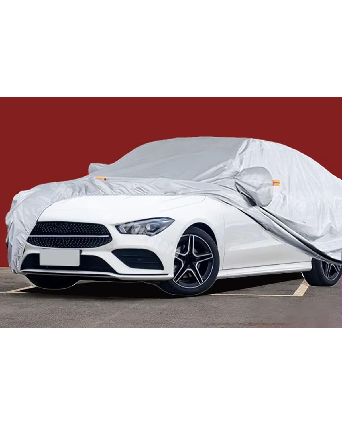 Auto abdeckplane Für Benz-CLA Für W117 Für C117 Für C118 Für Cla250 Für Cla200 Autoabdeckung, wasserdichte Outdoor-Autoabdeckungen, Winddichtes Zubehör Auto vollgarage von SHUGWA