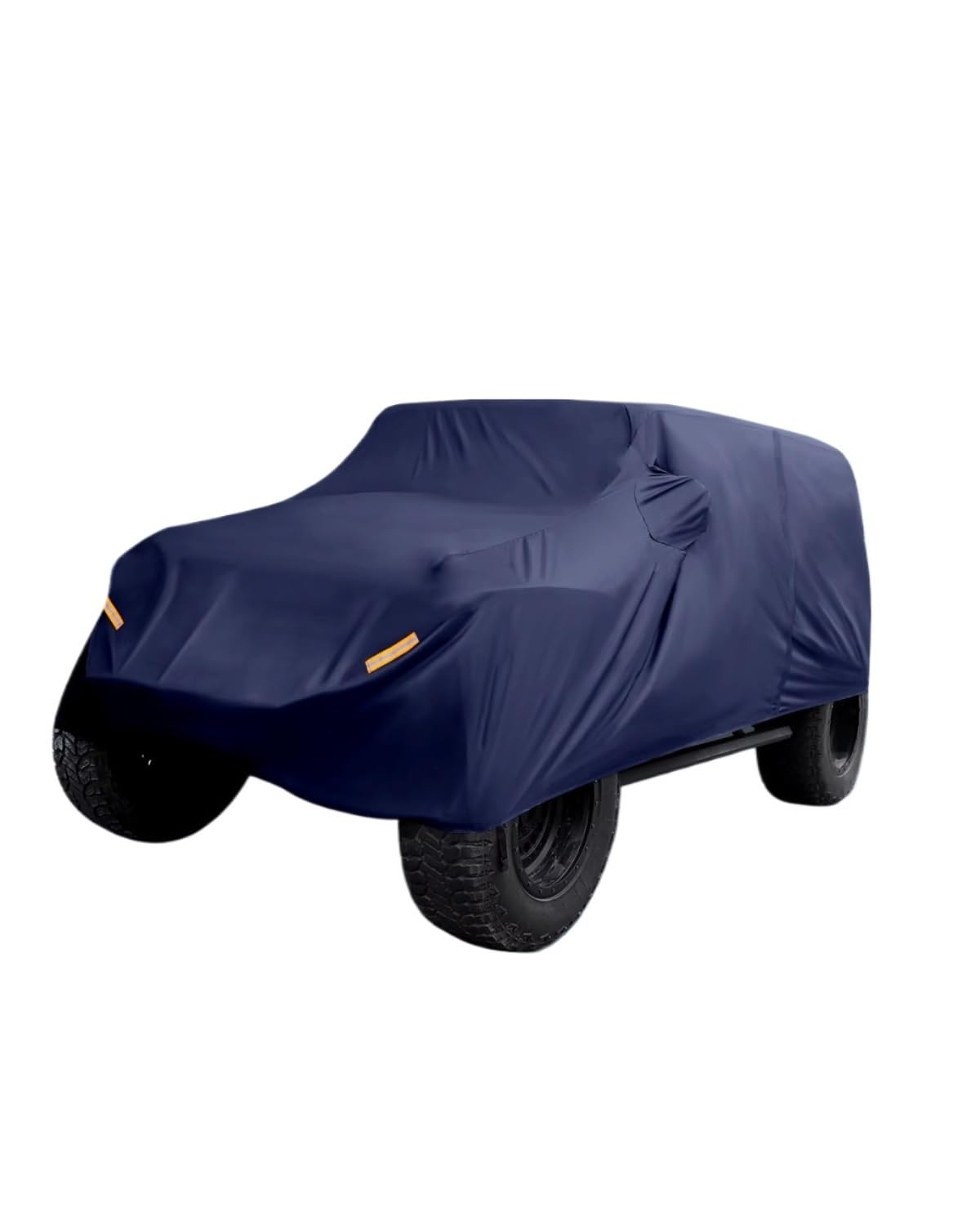 Auto abdeckplane Für Wrangler Für JK Für JL 2/4 Tür 2007-2021 Auto Abdeckung Im Freien wasserdichte SUV Auto Abdeckung Auto vollgarage(4 Door Navy Blue) von SHUGWA