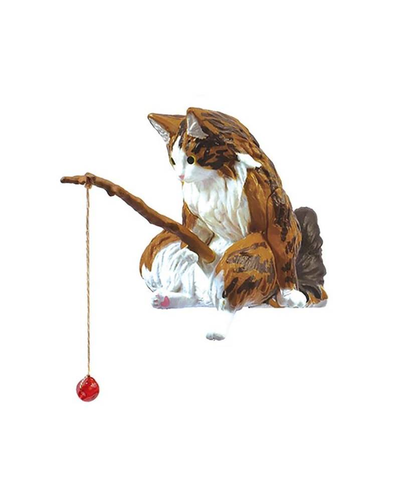 Auto innenspiegel anhänger 1PC Kreative Angeln Katze Auto Innen Dekoration Handwerk Nette Harz Auto Miniatur Figuren Ornamente Zubehör Kleine Geschenke Rückspiegel Anhänger Auto(A5) von SHUGWA