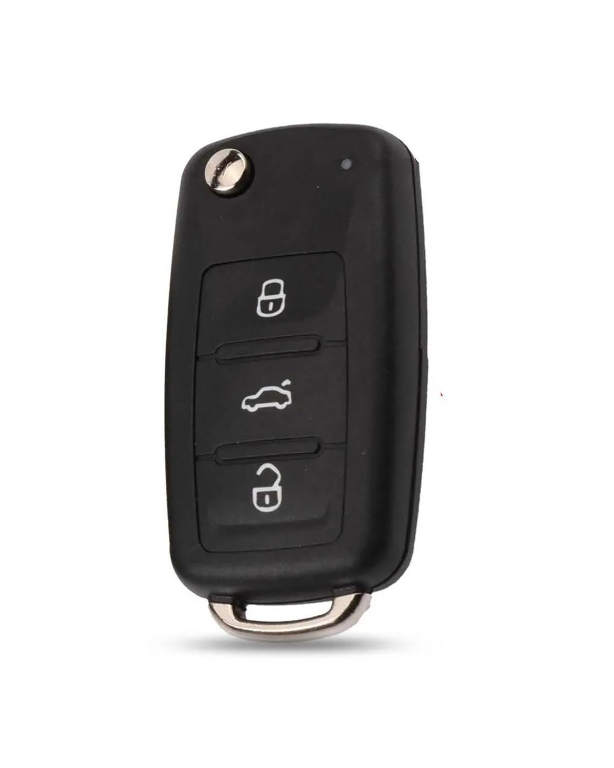 Funkschlüsseletui 10ps Klappfernbedienung Auto Shell Flip Key Case Fob Für Transporter für Polo für Golf 2 Tasten Autoschlüsselgehäuse(3 Buttons) von SHUGWA