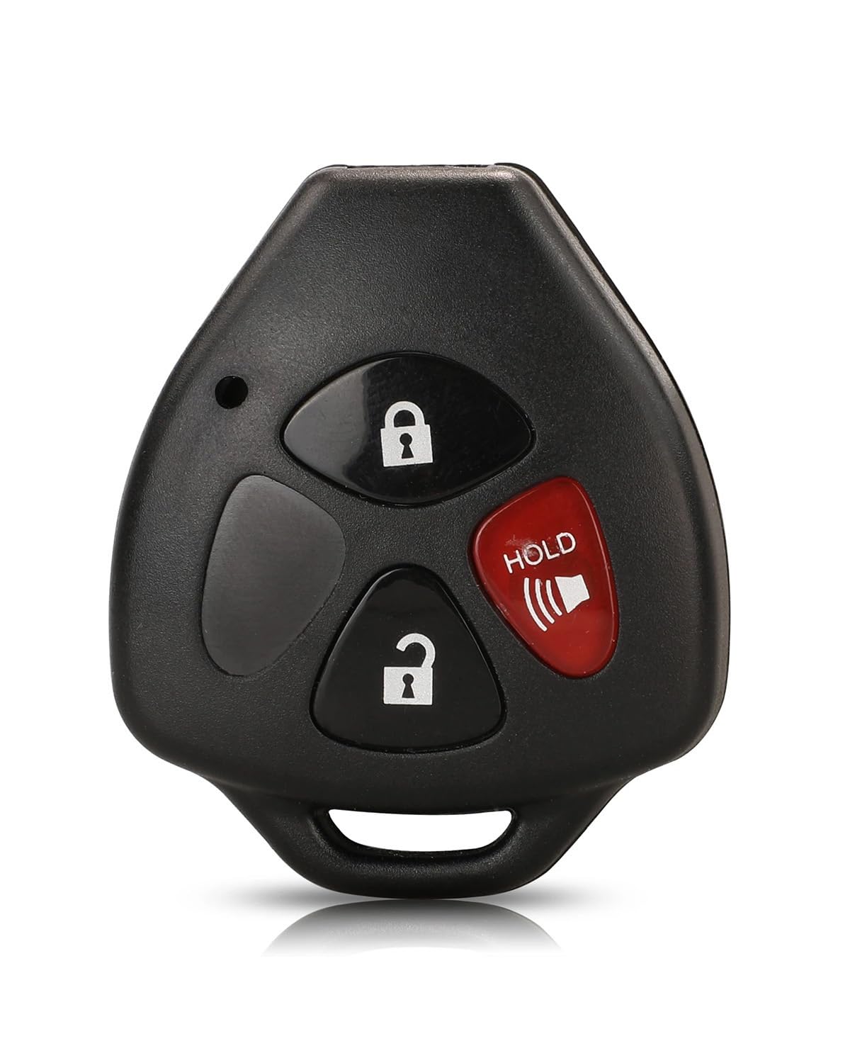 Funkschlüsseletui 2/3/4 Tasten Auto Remote Key Shell Fob Für Toyota Für Camry Für Corolla Für Avalon Für Venza Für Reiz RAV4 Crown Schlüssel Fall Autoschlüsselgehäuse(2b with Panic) von SHUGWA