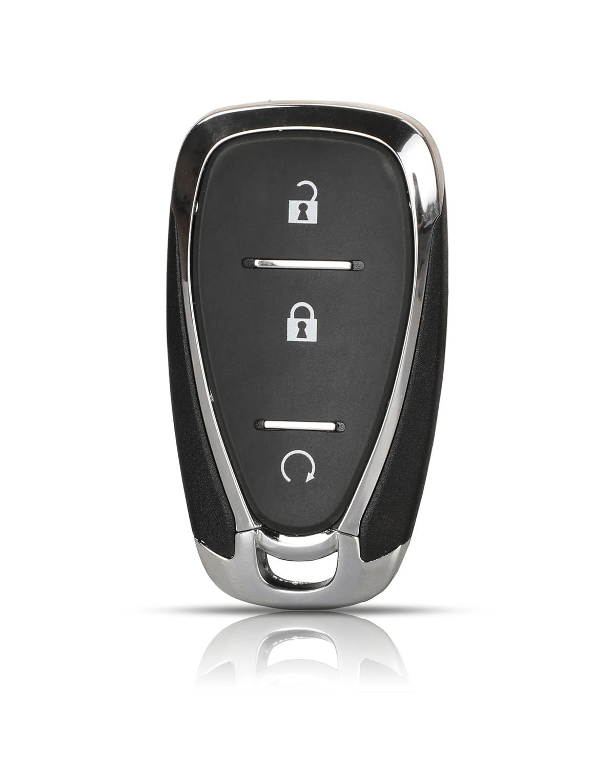 Funkschlüsseletui 2/4/5/6 Tasten Fernbedienung Auto Schlüssel Shell Fob Fall Für Camaro Für Equinox Für Cruze Für Malibu Für Spark Für Smart Key Autoschlüsselgehäuse(3BUTTONS with Smart) von SHUGWA