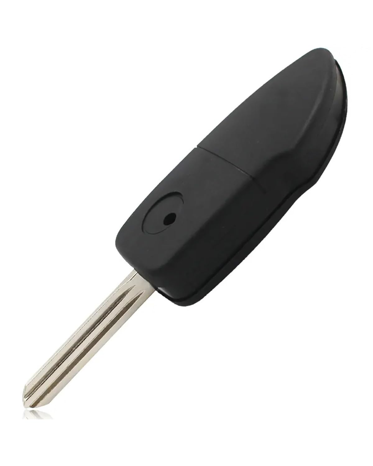 Funkschlüsseletui 2 Taste Flip Remote Key Shell Fall Fob Für Hyundai Für Santa Für Fe Mit Batterie Halter Auto Schlüssel Blank Autoschlüsselgehäuse von SHUGWA