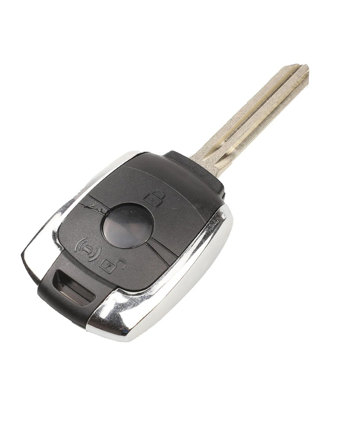 Funkschlüsseletui 2 Tasten Ersatz Remote Key Shell Fall Fob Für SsangYong Für Actyon Für Kyron Für Rexton Für Korando Autoschlüsselgehäuse(Key Shell) von SHUGWA