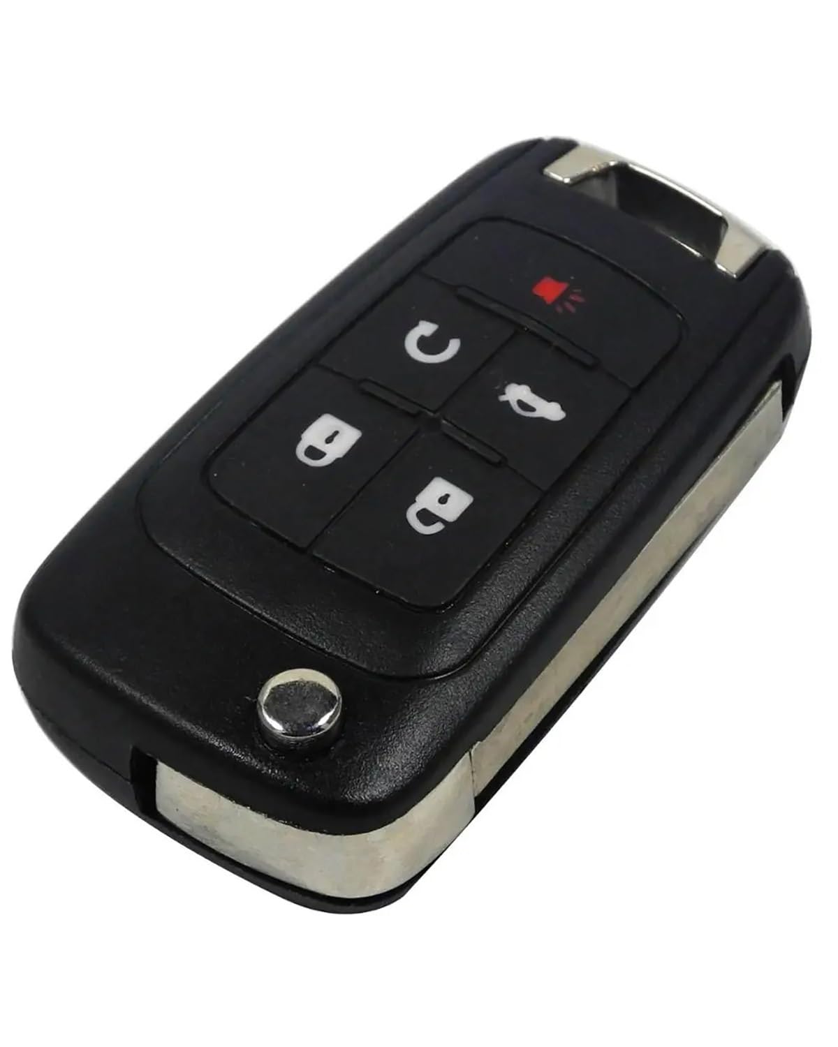 Funkschlüsseletui 20p Flip Folding Remote Autoschlüssel Shell Für Cruze Für Epica Für Lova Für Camaro Für Impala 2 3 4 5 Taste HU100 Autoschlüsselgehäuse(5 Buttons) von SHUGWA